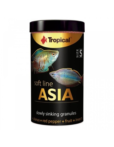 Tropical SoftLine Asia S 250ml/125gr - mangime in granuli morbidi per pesci asiatici