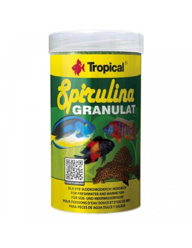 Tropical Spirulina Granulat - mangime vegetale granulato con elevato contenuto in alghe Spirulina