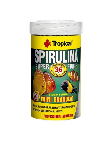 Tropical Spirulina Super Forte Mini Granulat