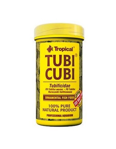 Tropical Tubi Cubi 150ml/15gr - tubifex liofilizzato