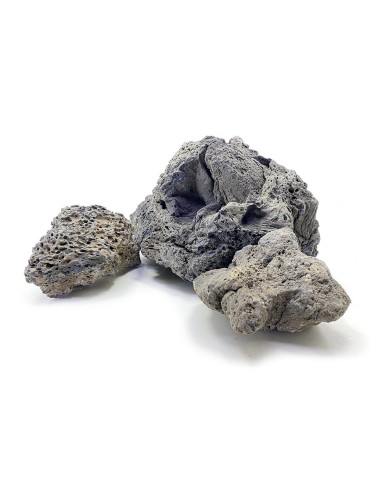 DecorLine Blu Lava Rock 1kg - roccia decorativa non calcarea