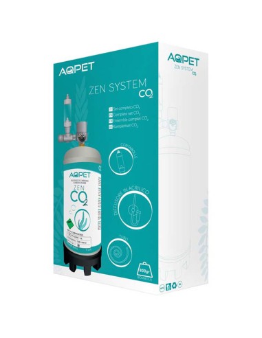 Aqpet Zen CO2 System - impianto completo di fertilizzazione con anidride carbonica