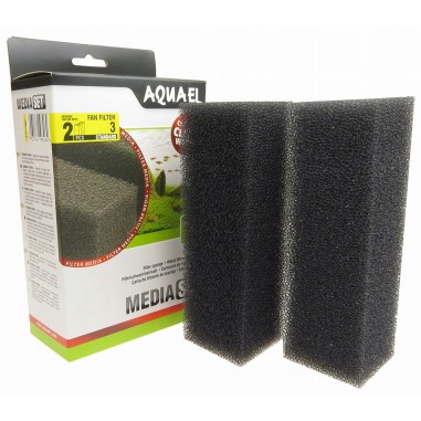 Aquael Ricambio spugna Filtrante per Fan Filter 3 Plus - 2pz