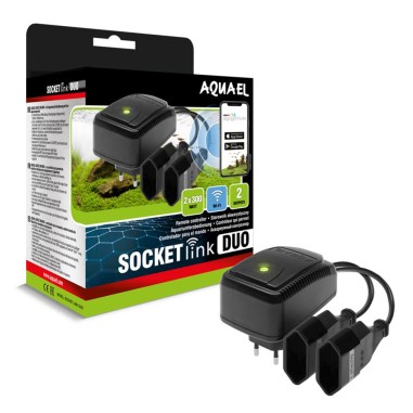 Aquael Socket Link Duo - controllore di dispositivi tramite App