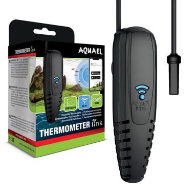 Aquael Thermometer Link - Termometro elettronico Wi-Fi con controllo tramite App