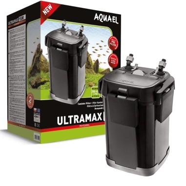 Aquael Ultramax - filtro esterno con prefiltro incorporato