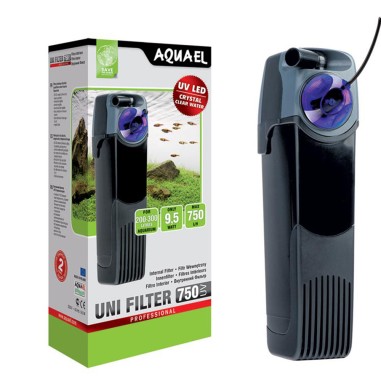 Aquael Uni Filter UV - Filtro Interno Completo di Lampada UV