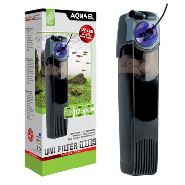 Aquael Uni Filter UV - Filtro Interno Completo di Lampada UV