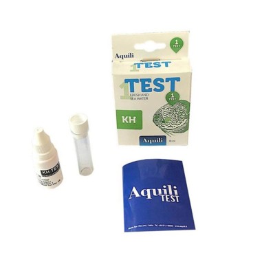 Aquili Test Colorimetrico per la Misurazione del KH in Acqua Dolce o Marina