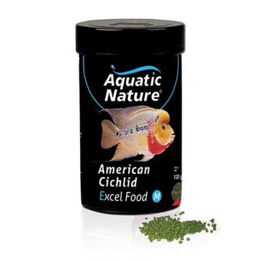 Aquatic Nature American Cichlid Excel Food M 320ml / 130g Alimento per Ciclidi americani 5-6mm