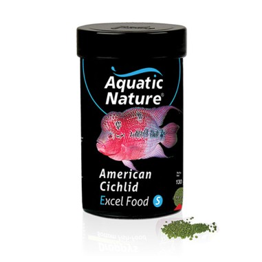 Aquatic Nature American Cichlid Excel Food S 320ml/130g - Alimento per Ciclidi americani 3-4mm