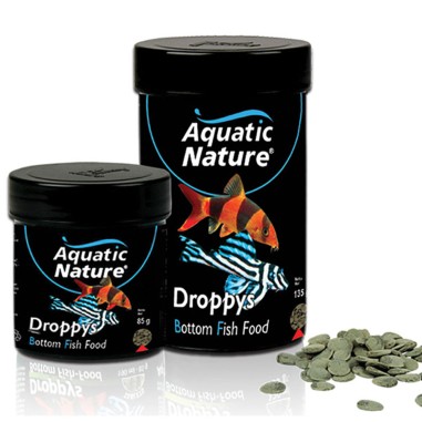 Aquatic Nature Droppys Bottom Fish Food 190ml/85g - pastiglie affondanti per pesci da fondo