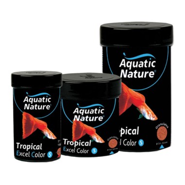 Aquatic Nature Tropica Excel Color S 124ml/50gr - Alimento multivitaminico per pesci tropicali