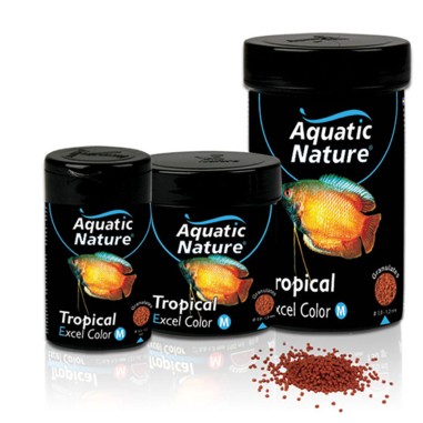 Aquatic Nature Tropical Excel Color M 320ml/130g - Alimento complementare per pesci tropicali 0,8-,12mm