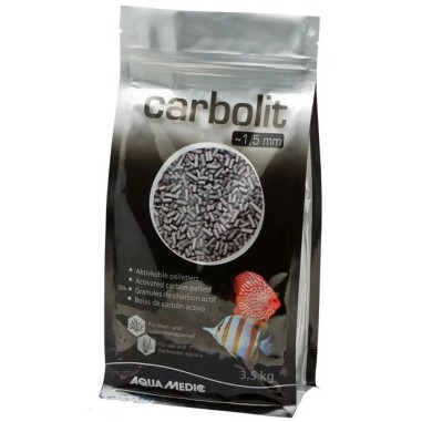 AquaMedic 11519 Carbolit Sacco da 3,5kg/4,5L - Carbone Attivo in Pellet Diametro 1,5mm