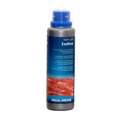 AquaMedic 350.402 Reef life Iodine 250ml Additivo di Iodio per Acquari di Barriera