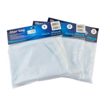 AquaMedic 429.01 Filter Bag - 2 Sacchetti Porta Carbone/Resine con Chiusura a Lampo Misure 22x15cm