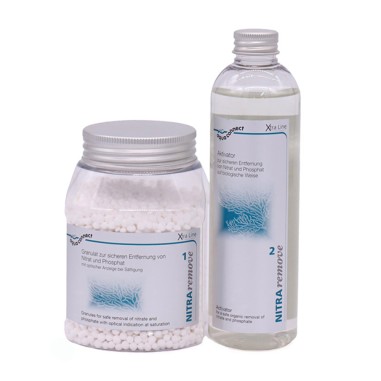 AquaConnect Nitra Remove 1+2 300gr+250ml - complesso biologico bicomponente anti nitrati e fosfati per acqua marina