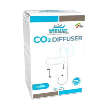 Whimar CO2 Diffuser - diffusore di anidride carbonica con contabolle incorporato