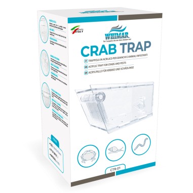 Whimar Crab Trap - trappola in acrilico per granchi e vermi infestanti