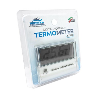 Whimar KT508 - Termometro Digitale Adesivo Esterno con Display LCD