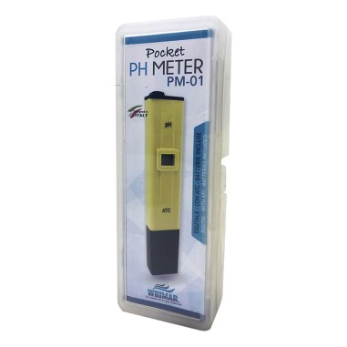 Whimar Pocket pH Meter PM-01 - Misuratore di pH tascabile con compensazione automatica della temperatura