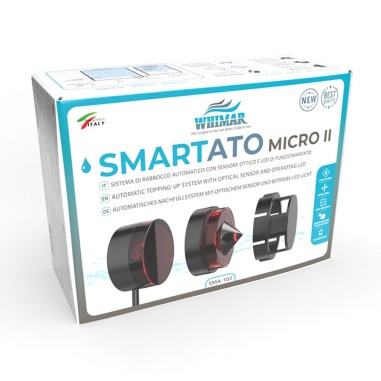 Whimar Smart ATO Micro II - Sistema di rabbocco automatico con sensore ottico e led di funzionamento