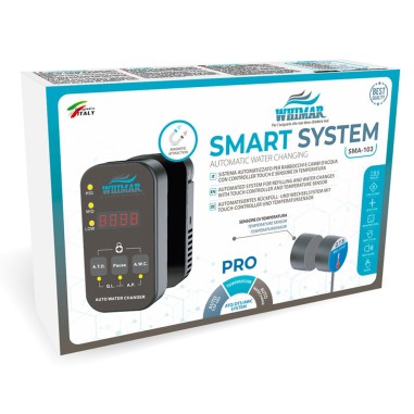 Whimar Smart System AWC Pro con display e controllo della temperatura - sistema per la gestione automatica dei cambi d'acqua