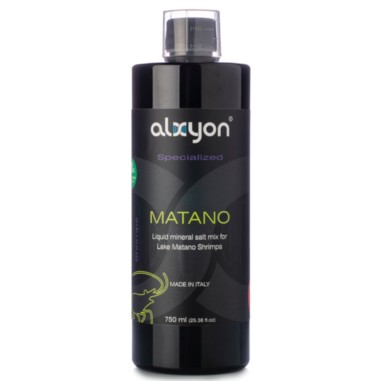 Alxyon Specialized Matano 750ml - integratore di sali per Caridine del Sulawesi