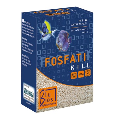 Blu Bios Fosfati Kill 2x50gr - resina antifosfati per acquari fino a 200 litri