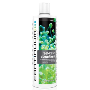 Continuum Aquatics Reef Basis Strontium 250ml - integratore concentrato di stronzio ionico per acquari marini