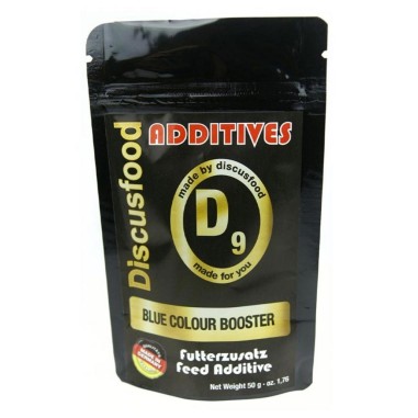 Discusfood D9 Blue Color Booster 50gr - intensifica la colorazione blu dei pesci