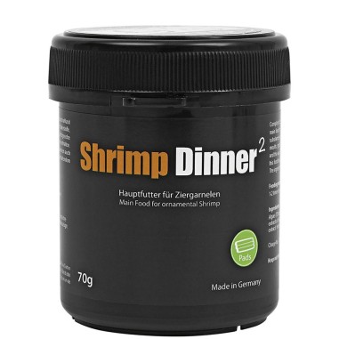 GlasGarten Shrimp Dinner Pads - mangime base in tavolette per Caridine