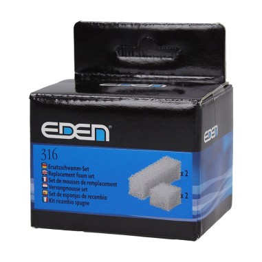 Eden Ricambio Ricambio Kit Cartucce per Filtro Interno Modello 316