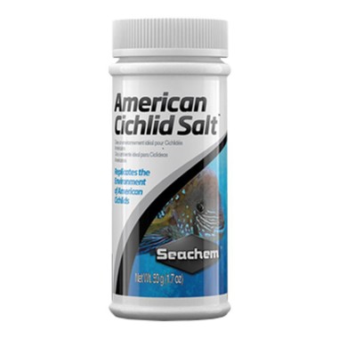 Seachem American Cichlid Salt 50gr - integratore di sali per ciclidi americani