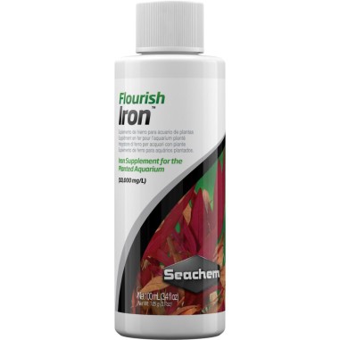 Seachem Flourish Iron - Integratore di Ferro per Piante d'acqua Dolce