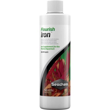 Seachem Flourish Iron - Integratore di Ferro per Piante d'acqua Dolce