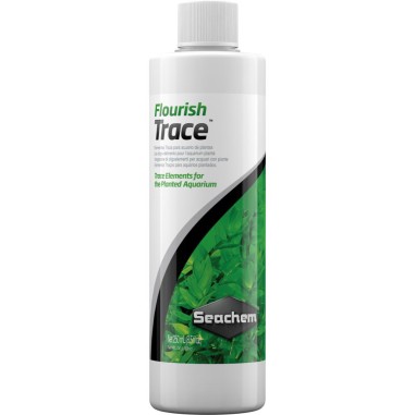 Seachem Flourish Trace - Arricchimento di Oligoelementi per Piante d'acqua dolce