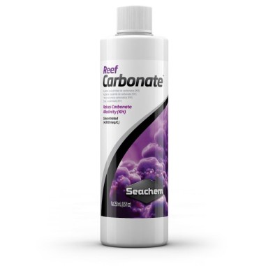 Seachem Reef Carbonate 250ml - Integratore Liquido di Carbonati e Bicarbonati Indispensabili per la Crescita dei Coralli