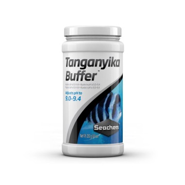 Seachem Tanganyka Buffer 250gr - Stabilizza il PH a 9.2 ideale per i Ciclidi Africani del Lago Tanganica