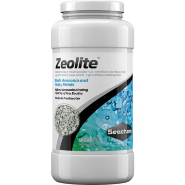 Seachem Zeolite 500ml - Rimuove Ammoniaca e Metalli Pesanti