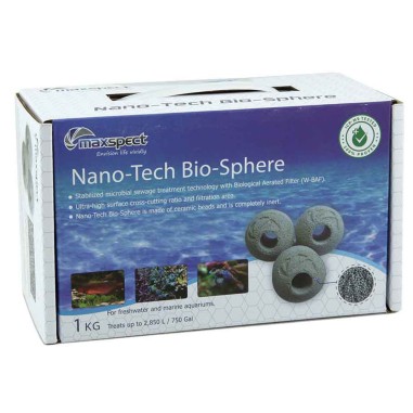 Maxspect Nano-Tech Bio-Sphere 3cm pacco da 1kg - materiale biologico