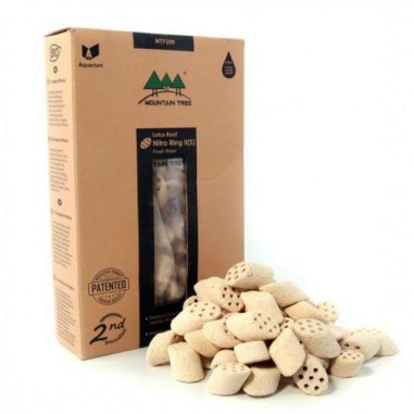 Mountain Tree Fresh Lotus Root Nitro Ring II - supporto biologico di nuova generazione per acqua dolce