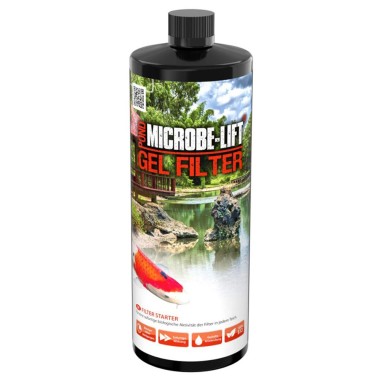 Microbe-Lift Pond Gel Filter Pad Bacterial Inoculant - attivatore batterico per laghetti