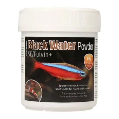 SaltyShrimp Black Water Powder SE/Fulvin+ - miscela di oligoelementi e acidi umici e fulvici