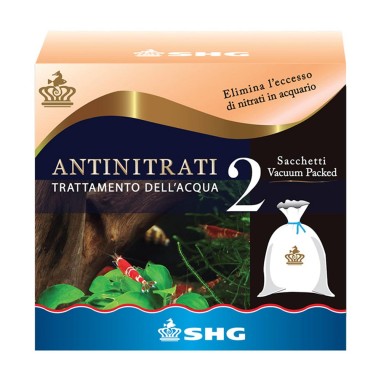 SHG Antinitrati 2x75gr - resina antinitrati per acqua dolce