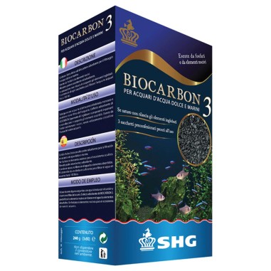 SHG Biocarbon - carbone extra attivo