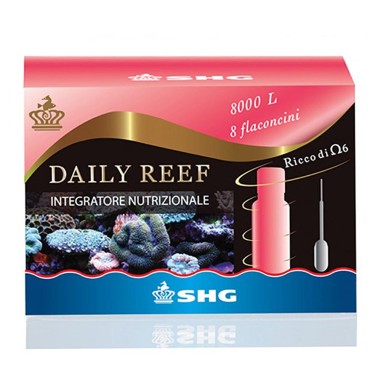 SHG Daily reef 8x10ml - Integratore nutrizionale ed immunostimolatore per coralli duri SPS