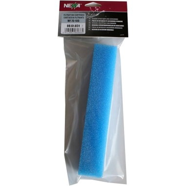 Newa Ricambio Spugna Blu per Acquari Mirabello 30 e 60 e per filtri Mira Filter 70 e 100