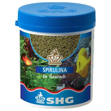 SHG Spirulina in Granuli - mangime completo per pesci ornamentali